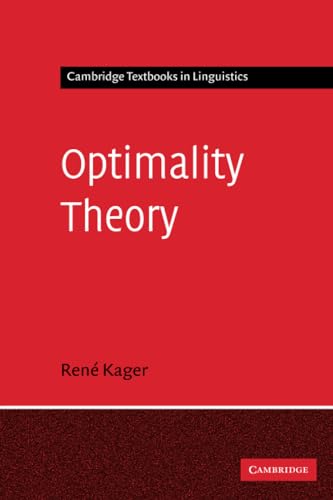 Optimality Theory (Cambridge Textbooks in Linguistics) von Cambridge University Press